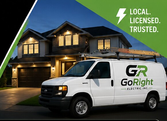 GoRight service van at a Saint John area home